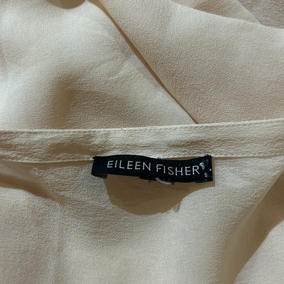 Eileen Fisher Sheer top. - Picture 6 of 9